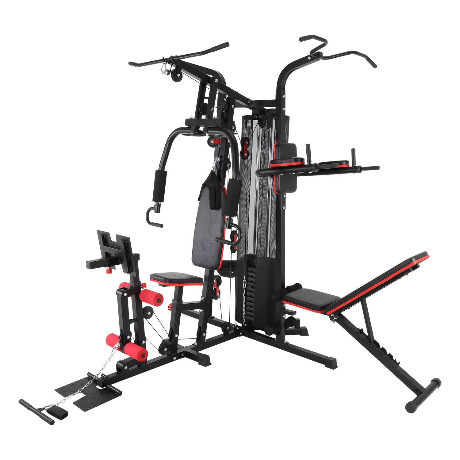 Commercial Gym Four Station Exercise Equipment Machine