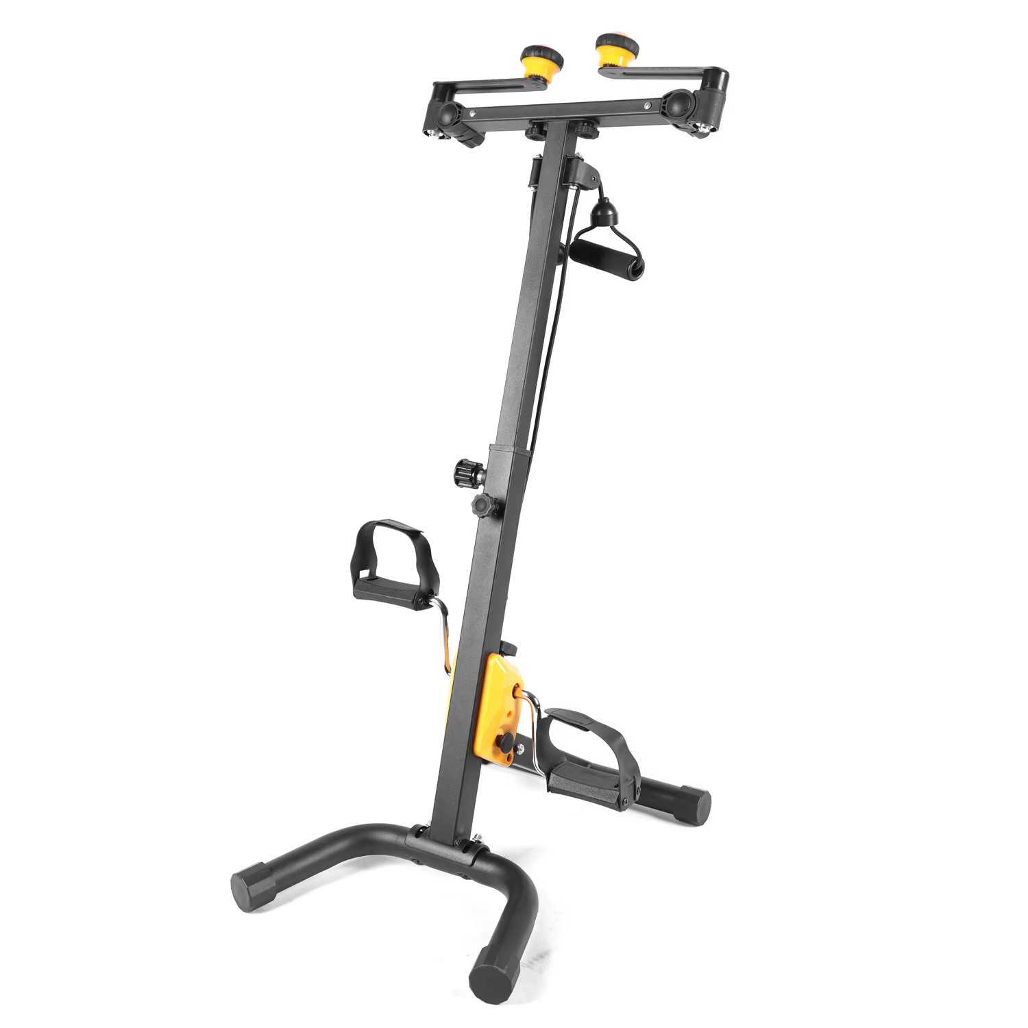 Adjustable Resistance Folding Leg Arm Training Mini Exercise Pedal Bike