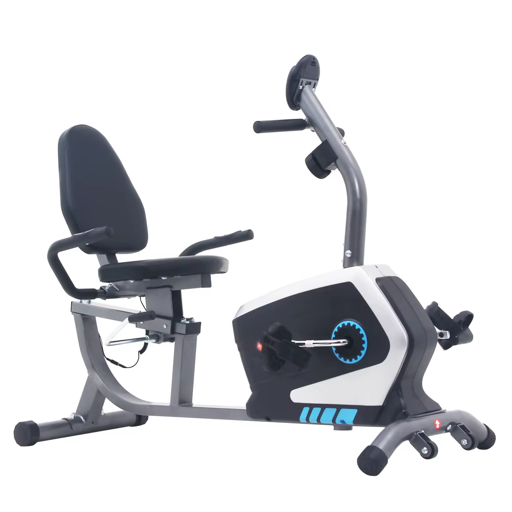 Recumbent Bike Comfortable Trainer Cardio Exercise Indoor Exercise Bike