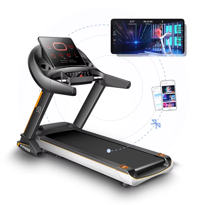 Foldable Home Gym Treadmill with YPOOFIT App