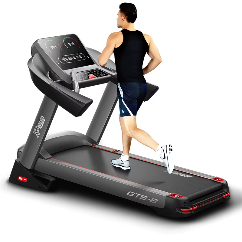 YPOO Semi Commercial Electric Treadmill with TV