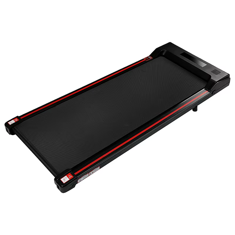 TOPKO Portable Thin Walking Pad Treadmill with LED Display and Optional Handrail