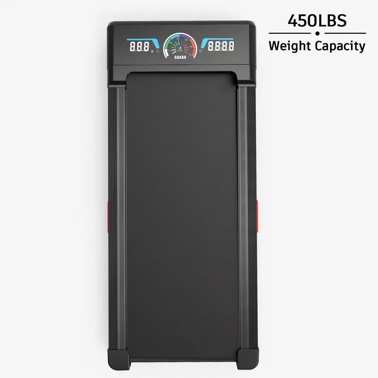 Home Use Fitness Equipment LED Screen Walking Pad Under Desk Treadmill with Incline