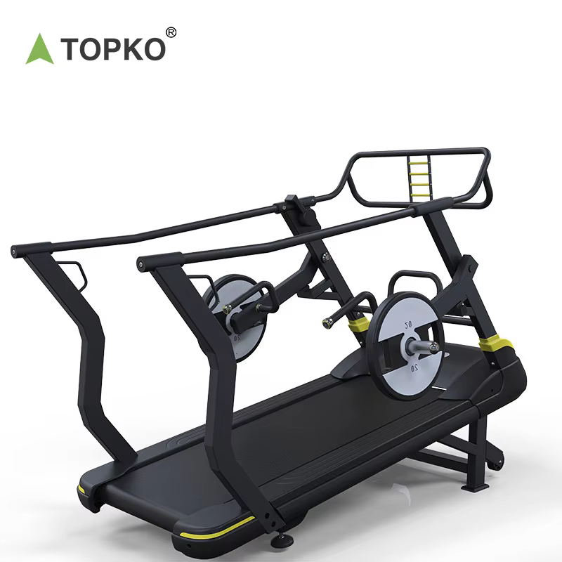 Topko Premium Gym Cardio Equipment Studio Home Use Adjustable Resistance Non-powered Treadmill