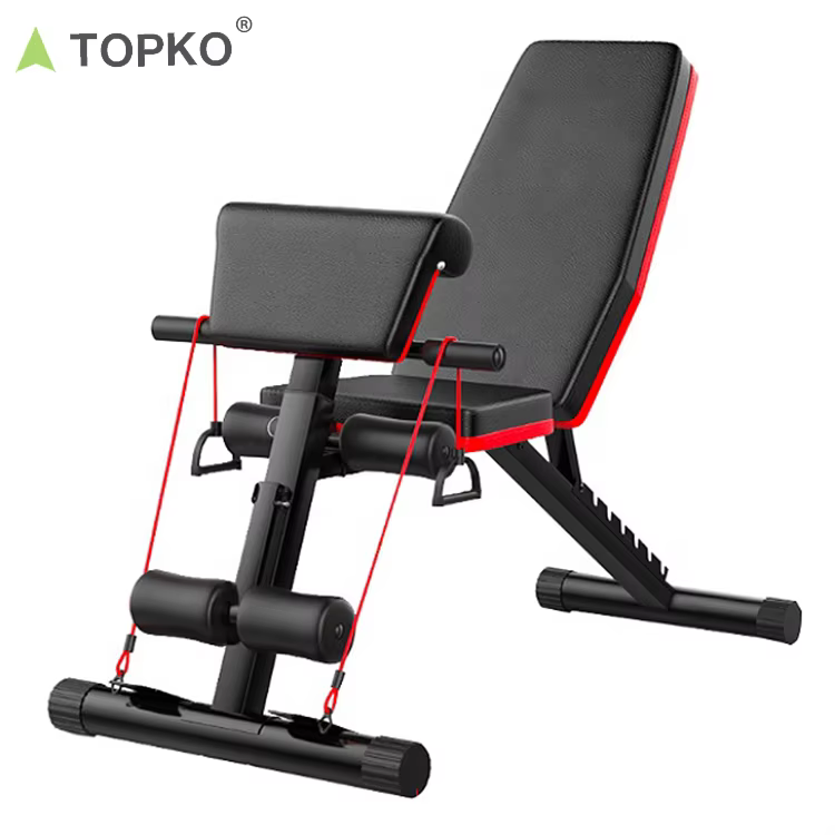 Topko Home Exercise Gym Folding Dumbbell Chair
