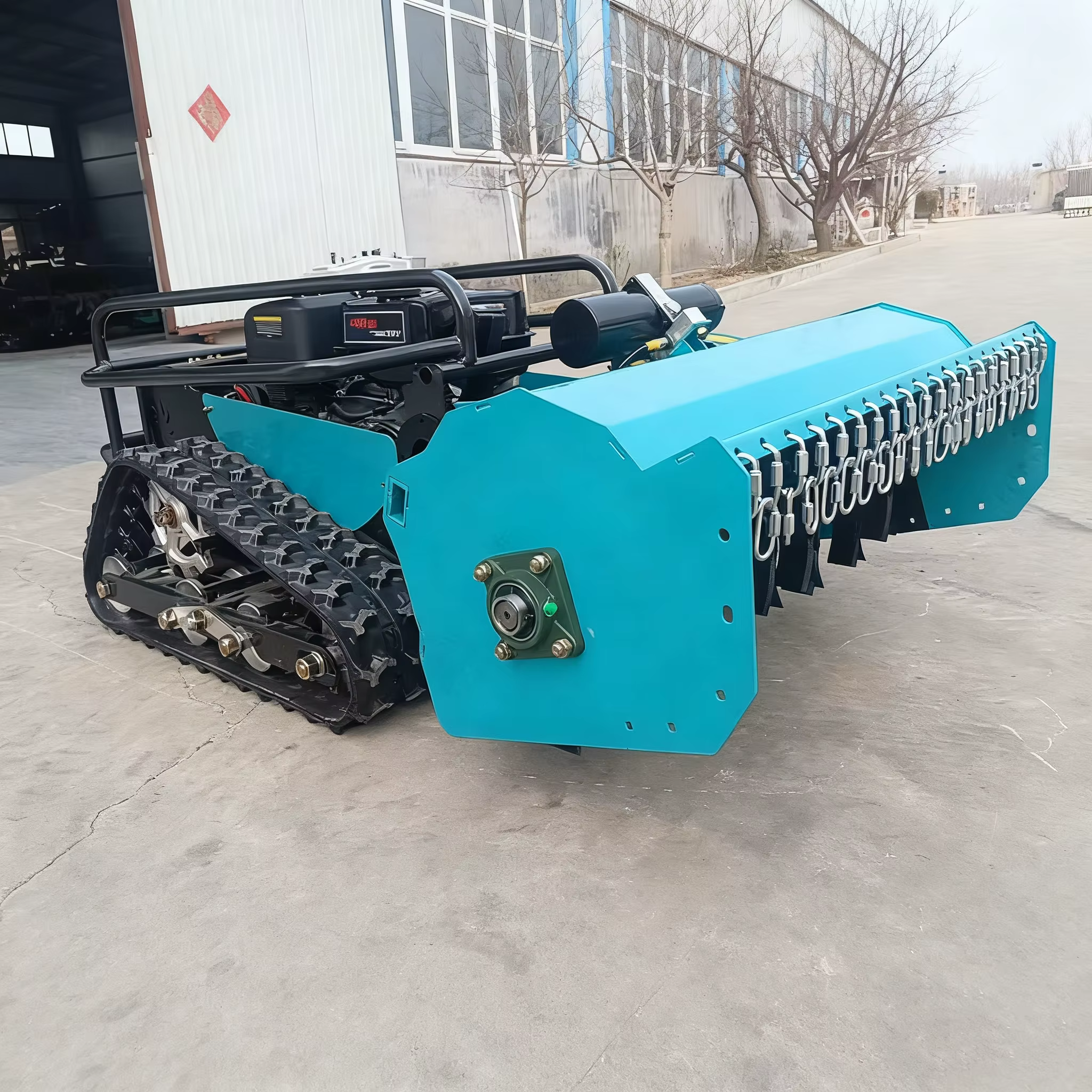 Robotic Smart Lawn Mower Self-Propelled Industrial Grade Wireless Automatic Grass Trimmer