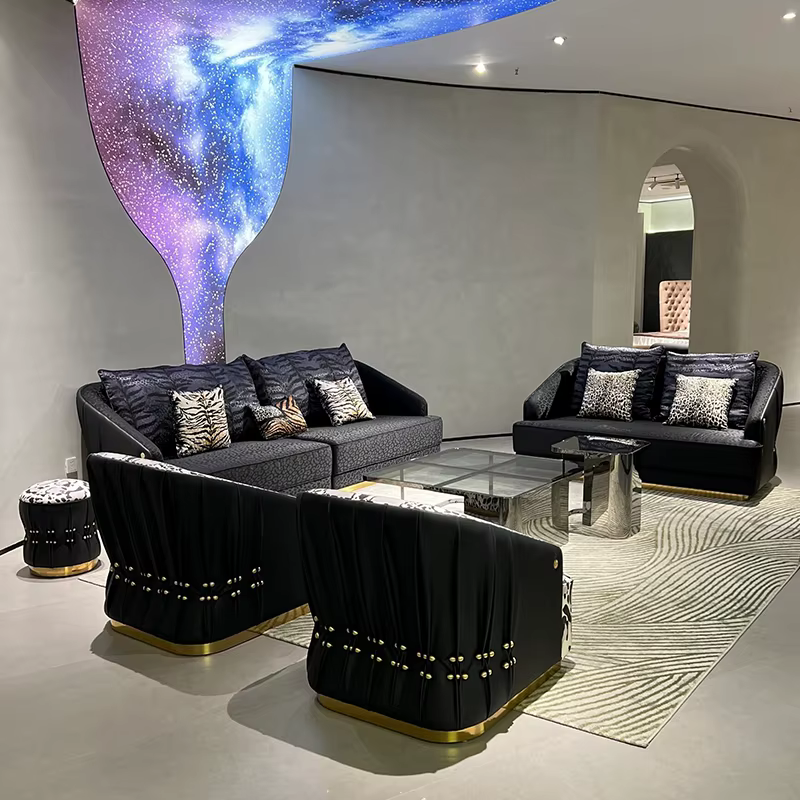 Furnistyle Custom Made Modern Luxury Living Room Sofa Set