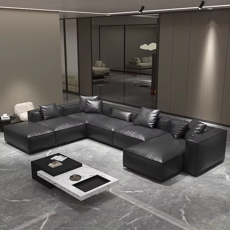 Furnistyle Italian Modern Luxury Sectional Sofa