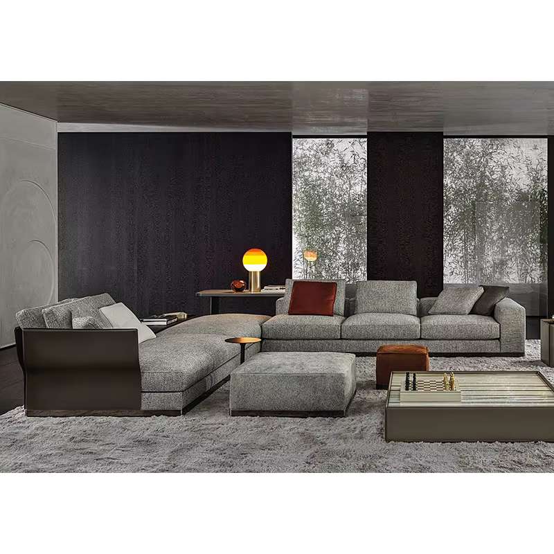 Furnistyle Latest Design Large Modular Corner Sofa Set - 10 Seater