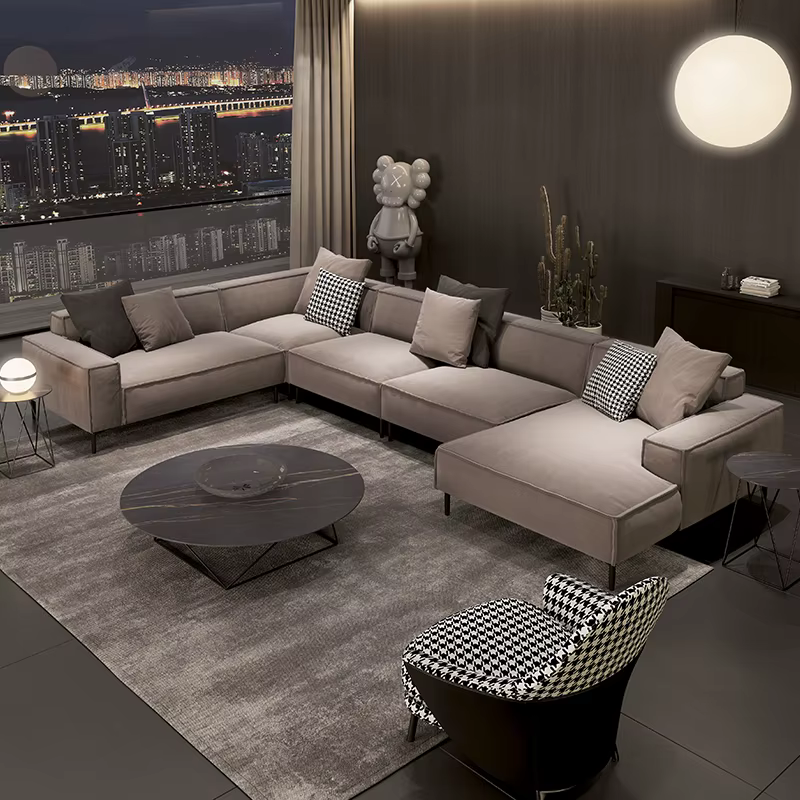 Furnistyle Italian 7 Seater Sofa Set