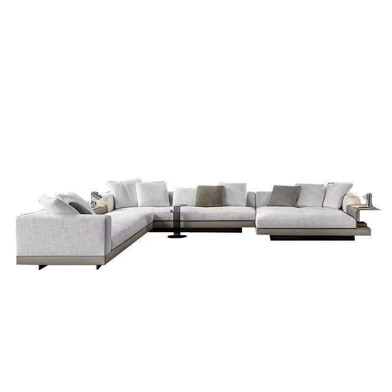 Furnistyle 3 Seater L Shape Sofa Live Room Set