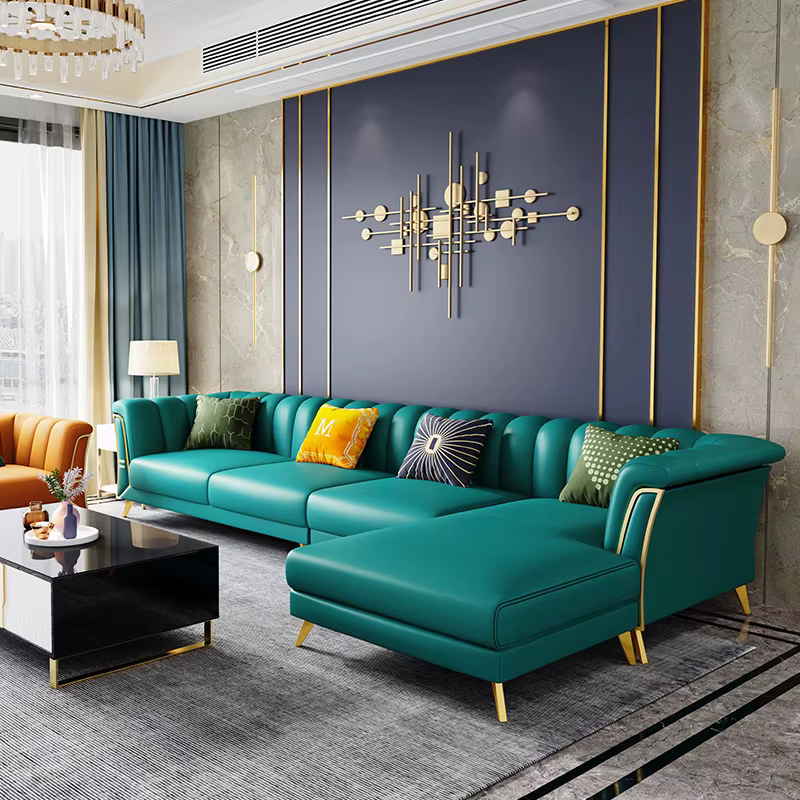 Furnitstyle New L-shape Sofa Set