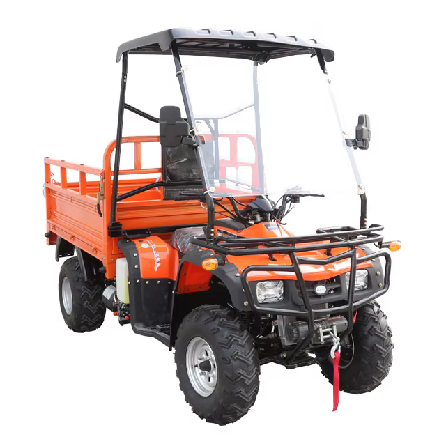 250cc 300cc Farm ATV Utility 4x4 All-Terrain Vehicle with Trailer Dump