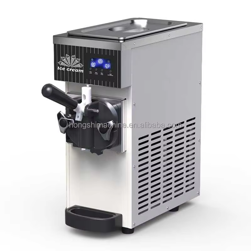 Commercial 1 Flavor Yogurt Soft Serve Ice Cream Machine