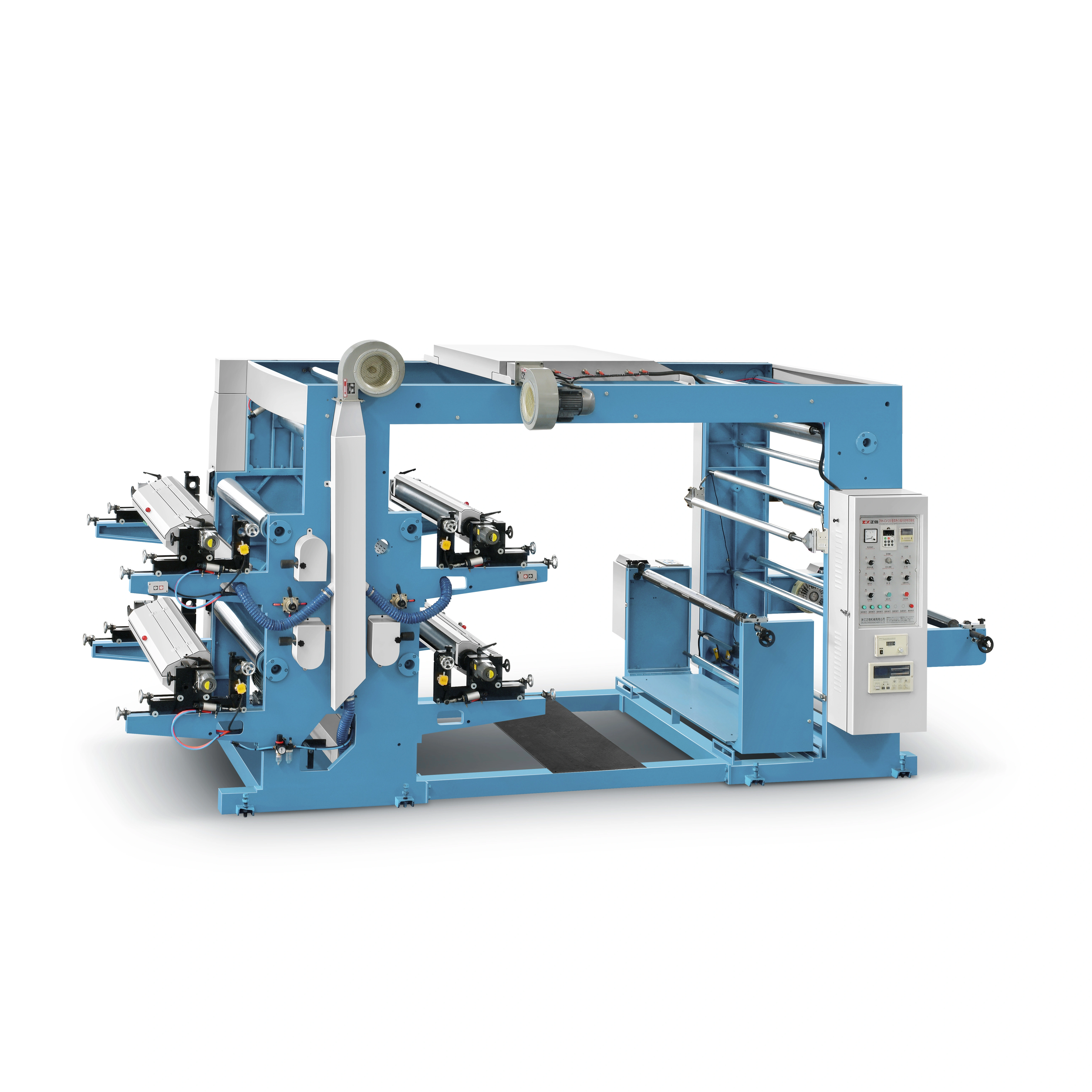 ZXH-C41200 Industrial 4-Color Flexographic Printing Machine