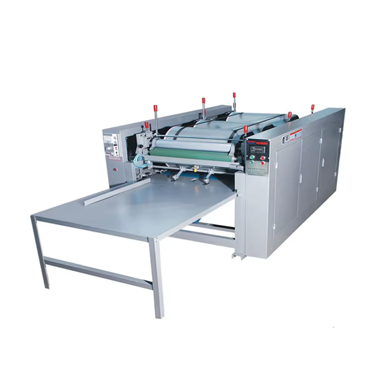 Manual Non Woven Bag to Bag Four Color Flexography Printing Machine