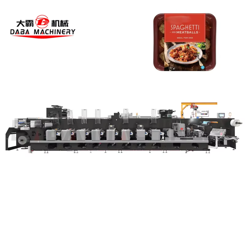 Flexographic Food Packaging Label Printing Machine Unit