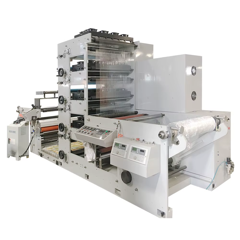 DABA Flexo Roll UV PE PVC PP BOPP Plastic PET Film Printer Machine