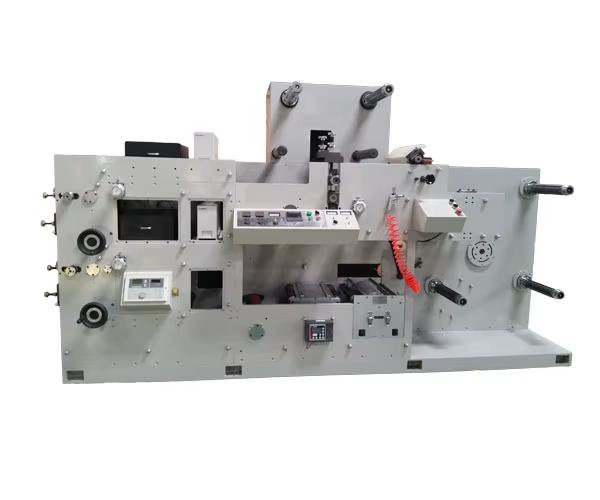 Mini One or Two Color BOPP Tape Flexo Printing Machine