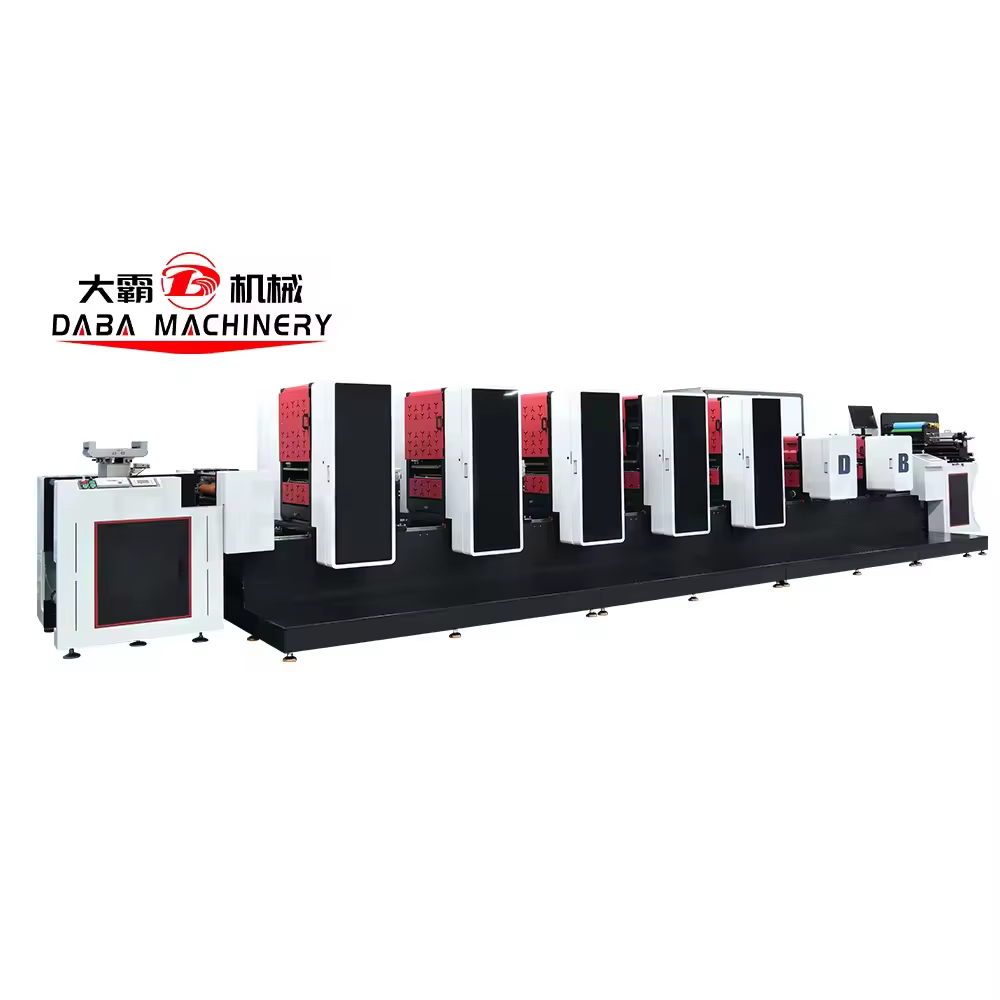 DABA Roll to Roll Intermittent Mode Offset Printing Machine