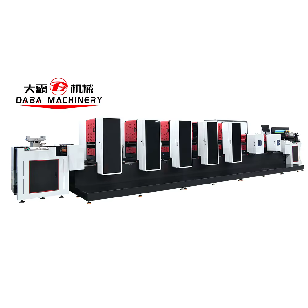 DABA Sticker Automatic Digital Offset Heat Printing Press Machine