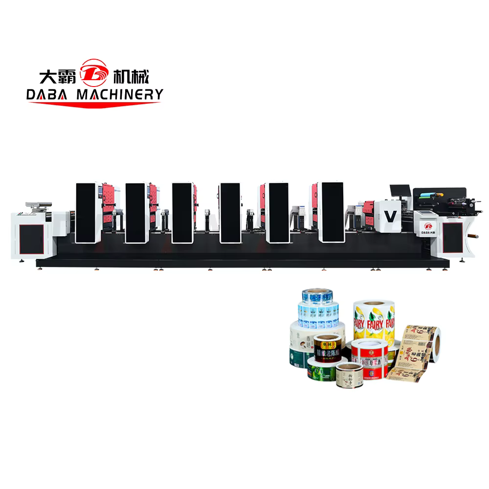 Roll To Roll Offset Label Printing Machine