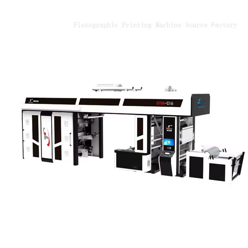 Qiangtuo High-speed 6-Color CI Flexographic Automatic Printing Machine