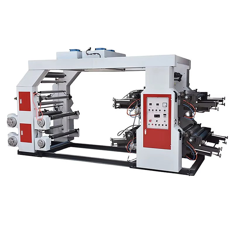 Four Color Flexographic Printing Machine for Film Printing