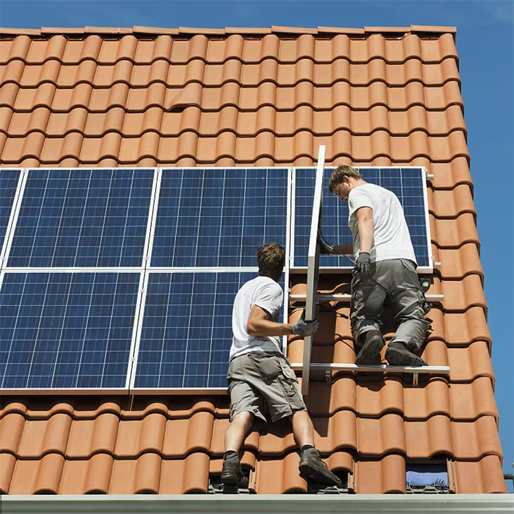 5KW-10KW Wind Turbine Power Generator & 5KW Solar Panels Hybrid Power System