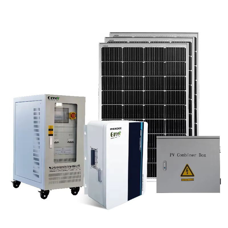 5KW Lithium Hybrid Inverter Solar Power System with MPPT Controller