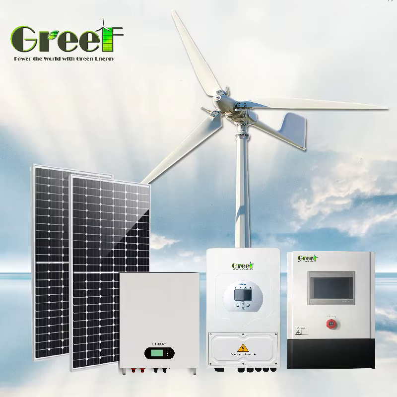 Deye Inverter Lithium Ion Battery Hybrid Power System