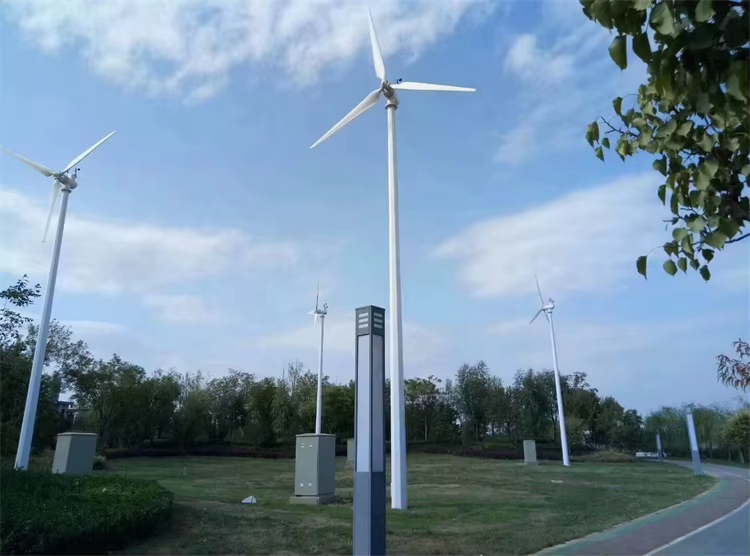 5KW Wind Turbine Generator and 5KW Solar Panels Hybrid Power System