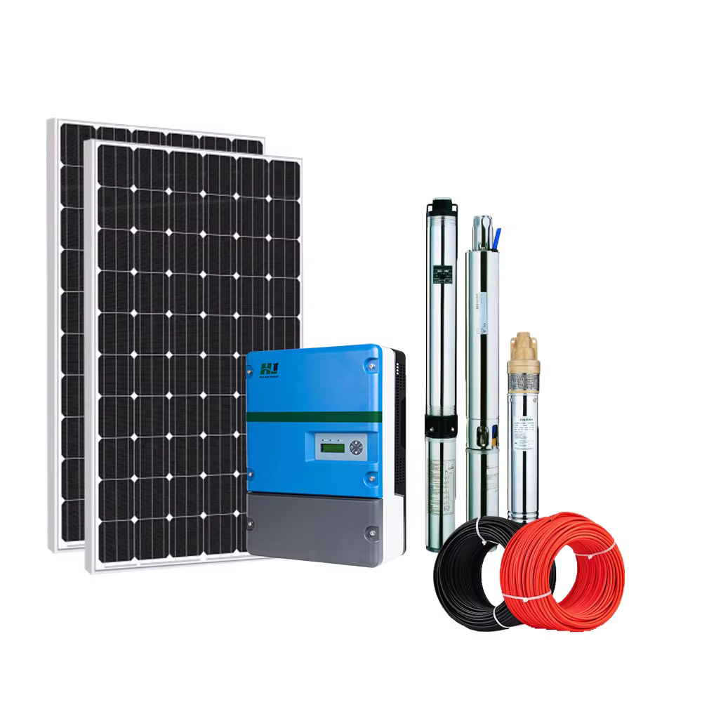 DC Submersible Solar Power Energy System Submersible Water Pump