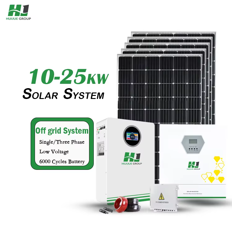 Complete Hybrid Solar Energy System 3 Phase 5kW-10kW 48V On/Off Grid