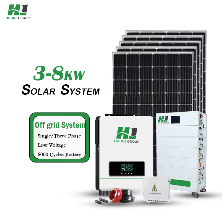 550 Watts Solar Panel Home Use Complete Solar Power System
