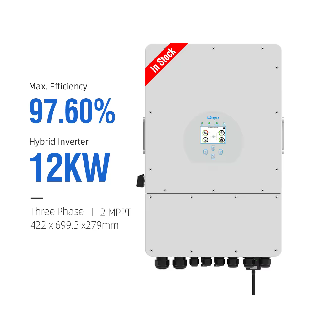 Deye 12000w Hybrid Three Phase Solar Inverter