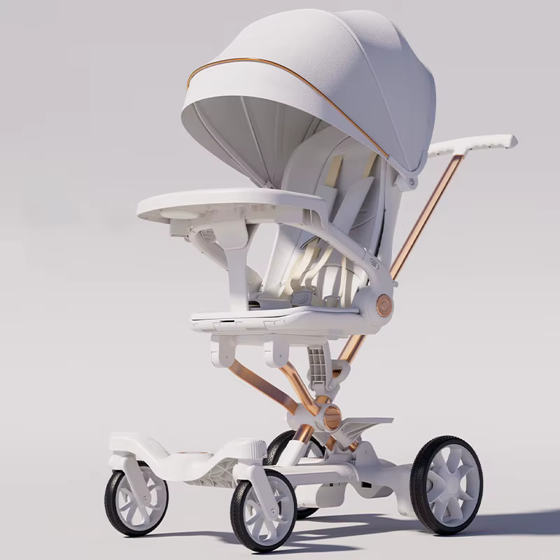 Customizable Lightweight Four-Wheel Stroller