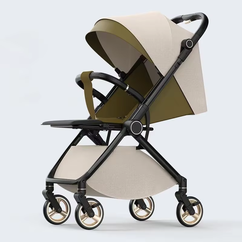 Customizable High-Landscape Two-Way Baby Stroller