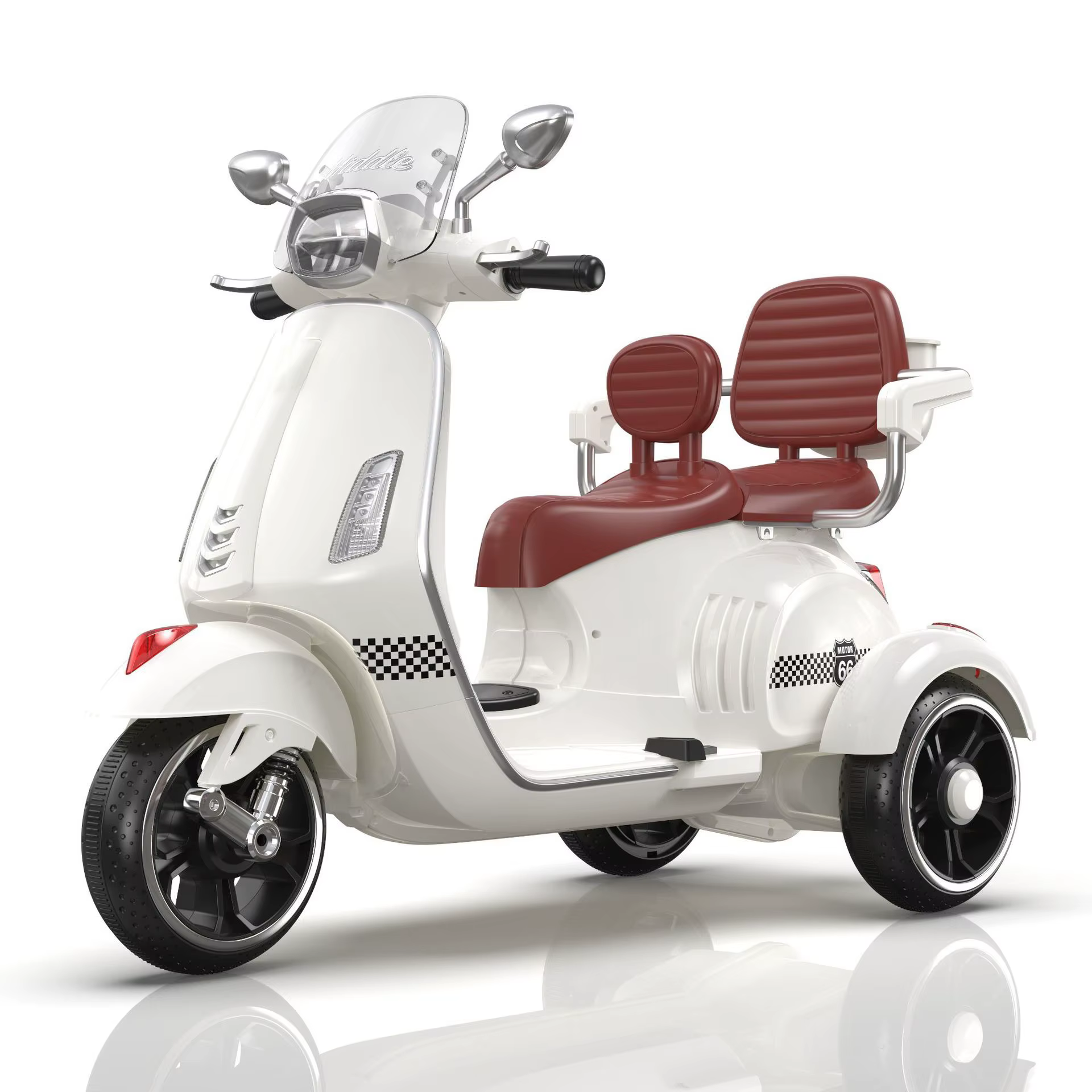 Children's Electric Motorcycle Three-wheeler