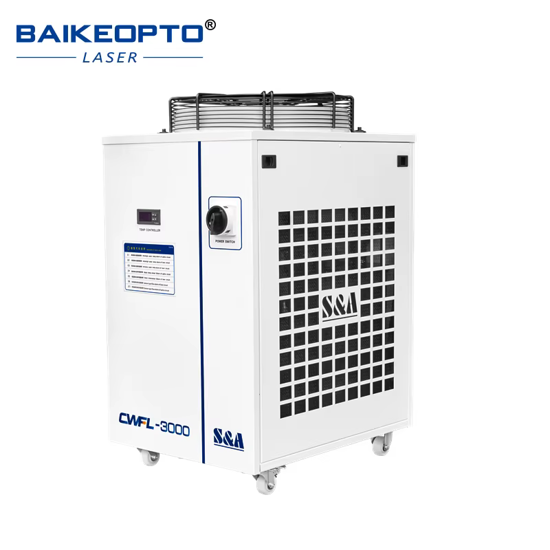 High Accuracy S&A CWFL-3000 Water Chiller