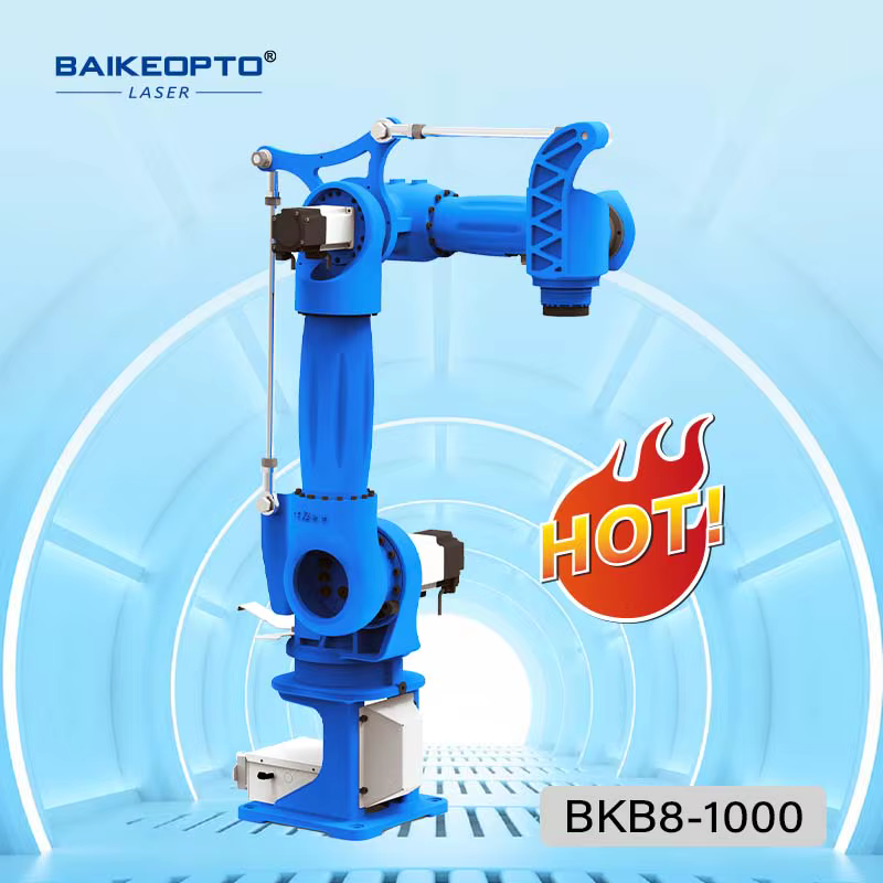 4-Axis Industrial Robot Arm 8Kg Payload CNC Robotic Manipulator