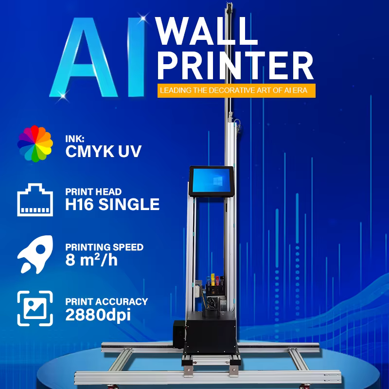 AI Intelligent Inkjet Wall Printer