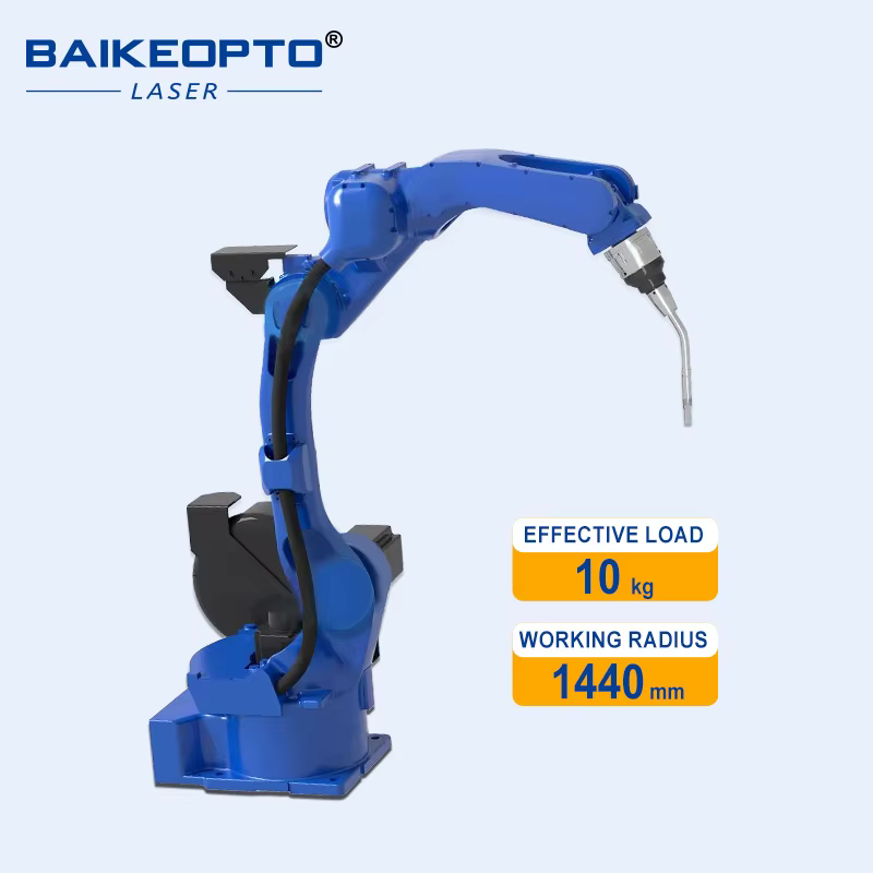 6 Axis 1440mm 10kg Easy Operate Industrial Robot Arm