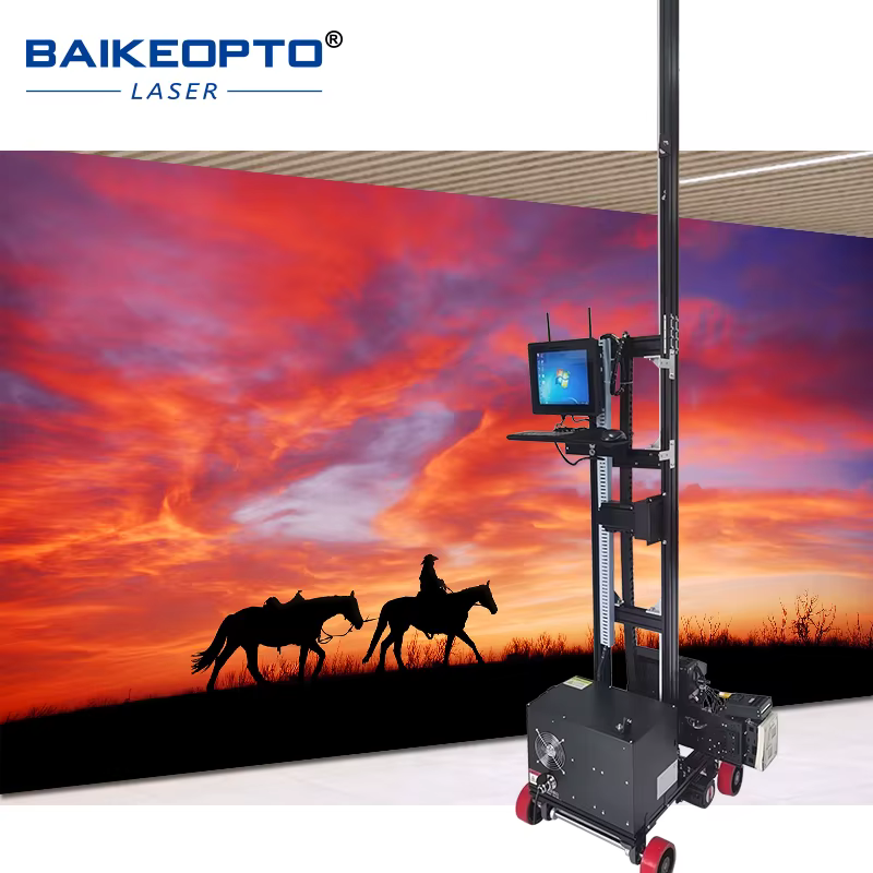 Multifunctional 3D UV Inkjet Wall and Floor Printer