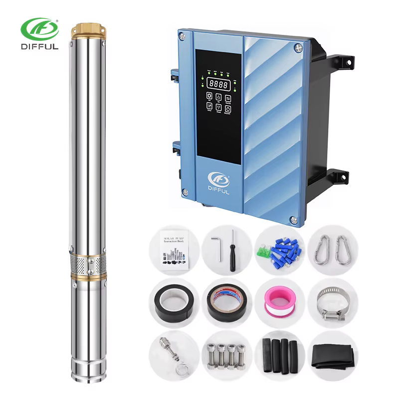 Solar Water Pump Brushless ACDC Submersible