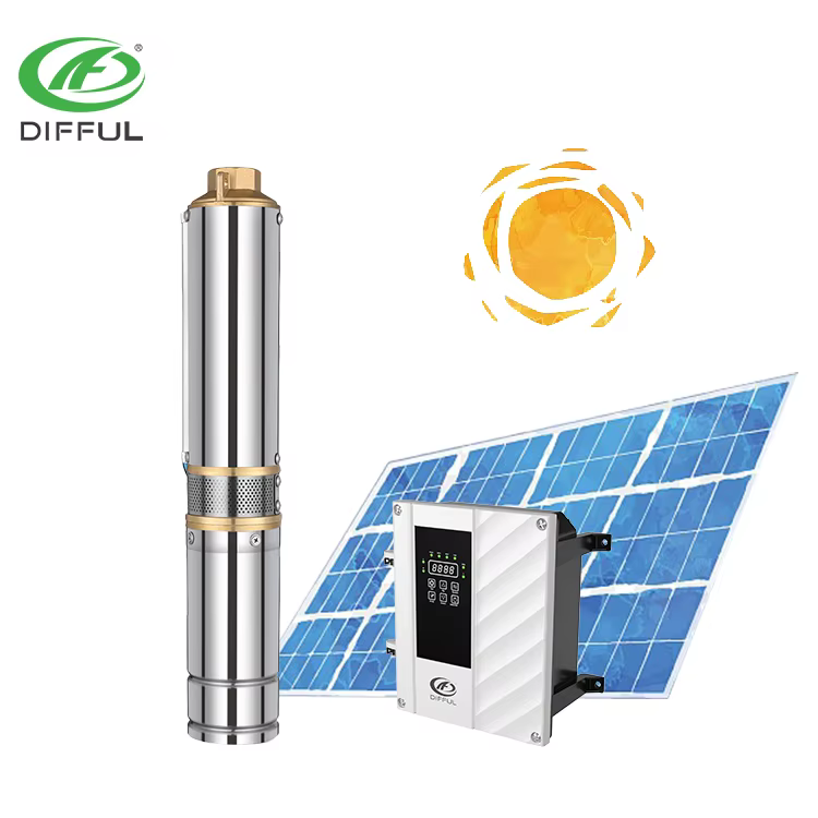 Difful Solar Borehole Pump for Irrigation