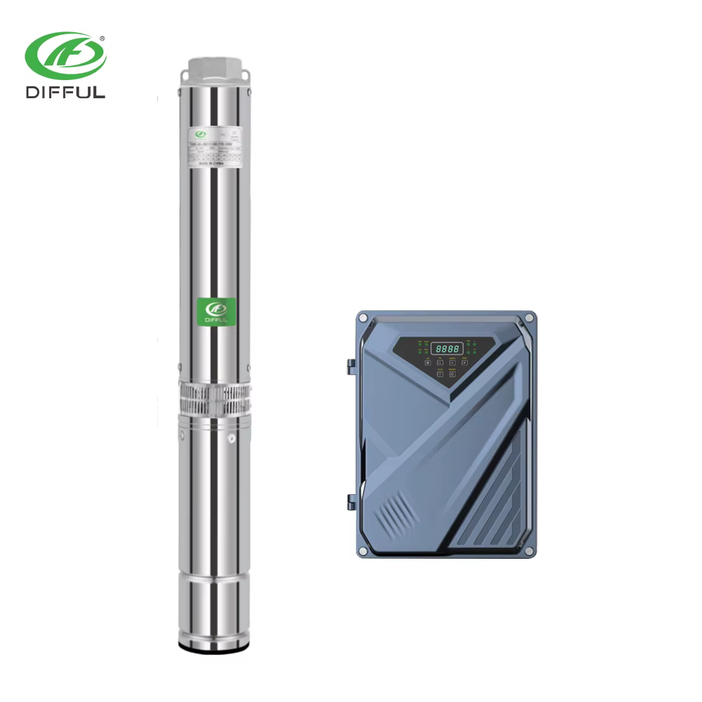 High Speed Solar Submersible Pump