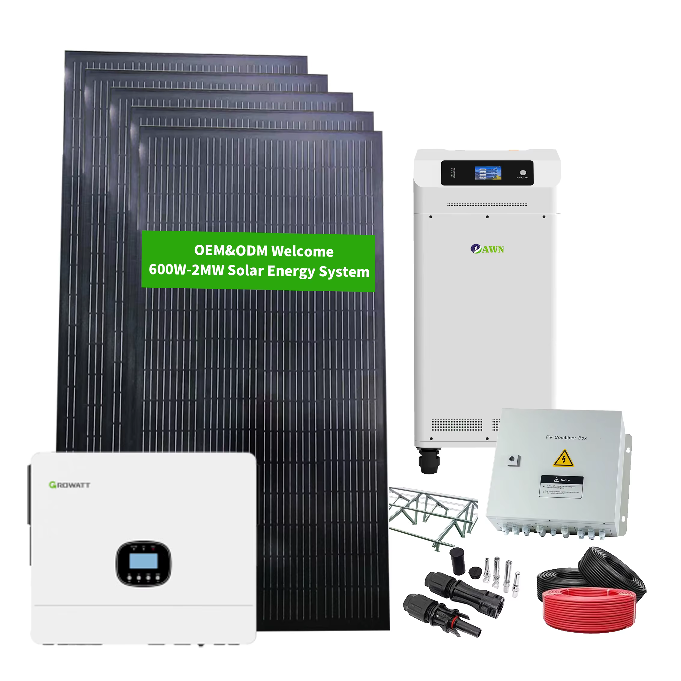 Professional Service Complete Set 6KW-15KW Off Grid Solar Panel Power System