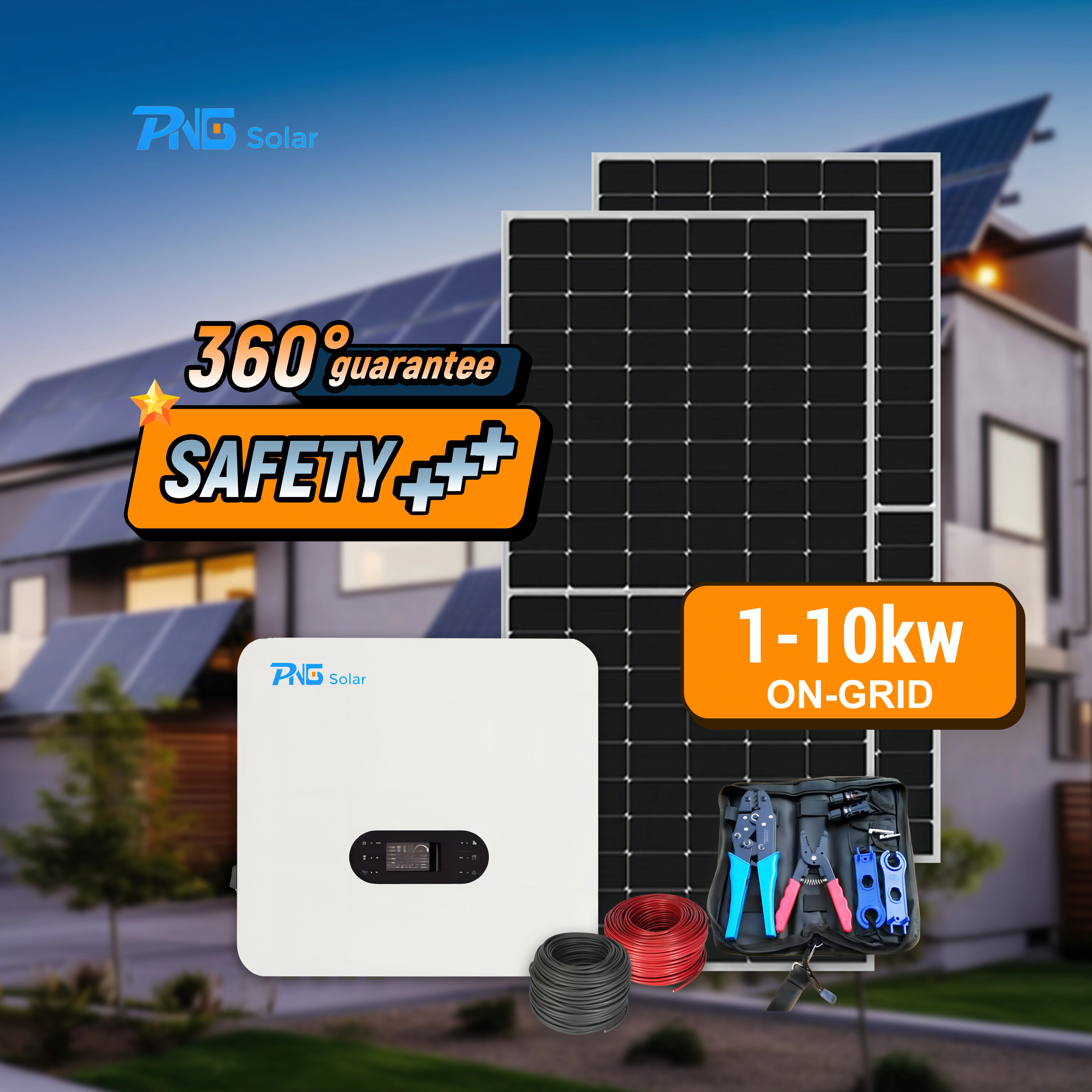 10kw 12kw 15kw On Grid Solar Energy System