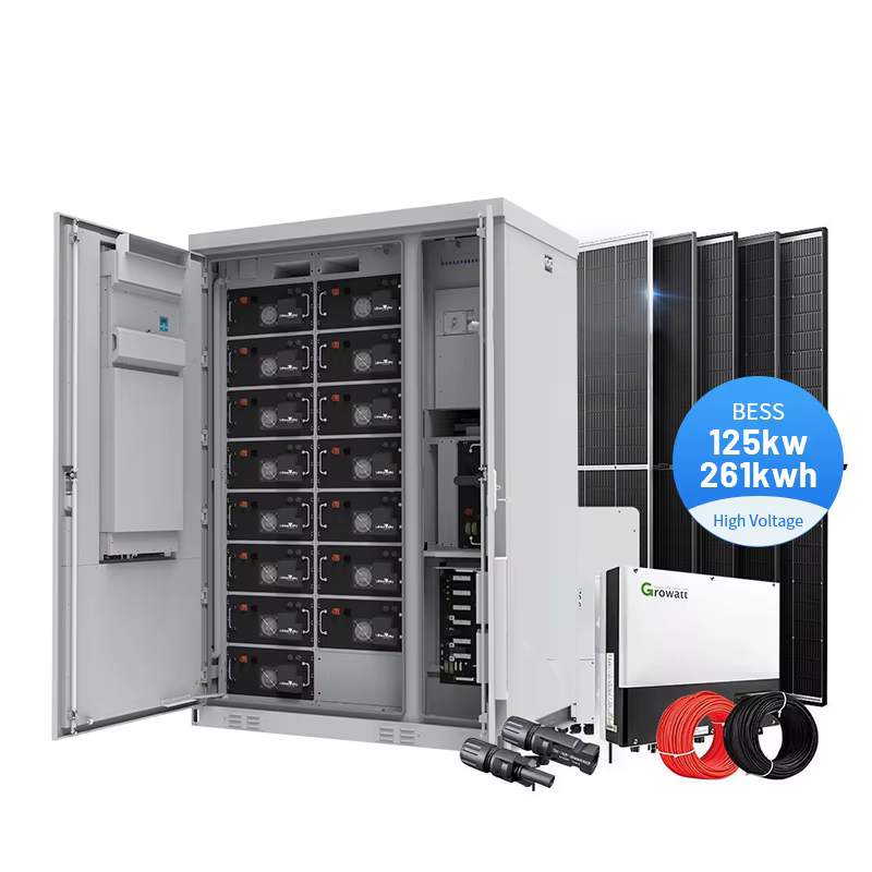 High Quality 100KW Solar System with Lithium Battery Pack
